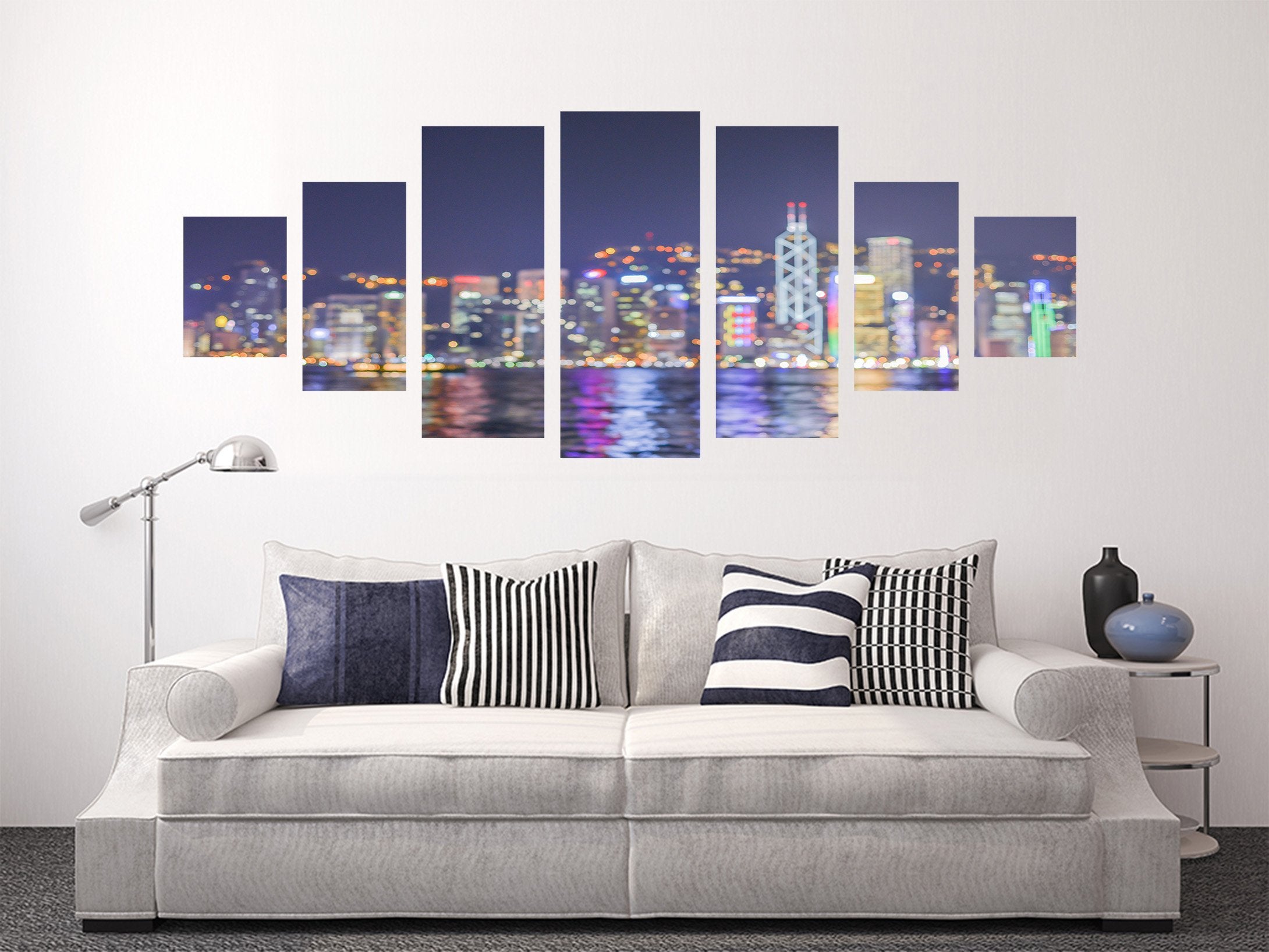 3D Beautiful City 160 Unframed Print Wallpaper Wallpaper AJ Wallpaper 