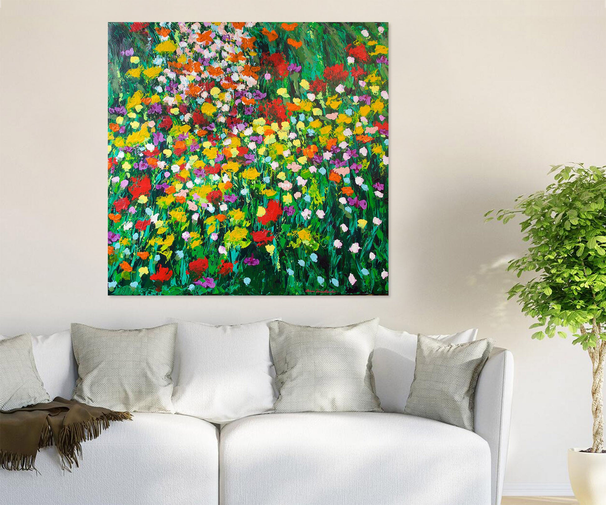 3D Wildflower Manor 102 Allan P. Friedlander Wall Sticker