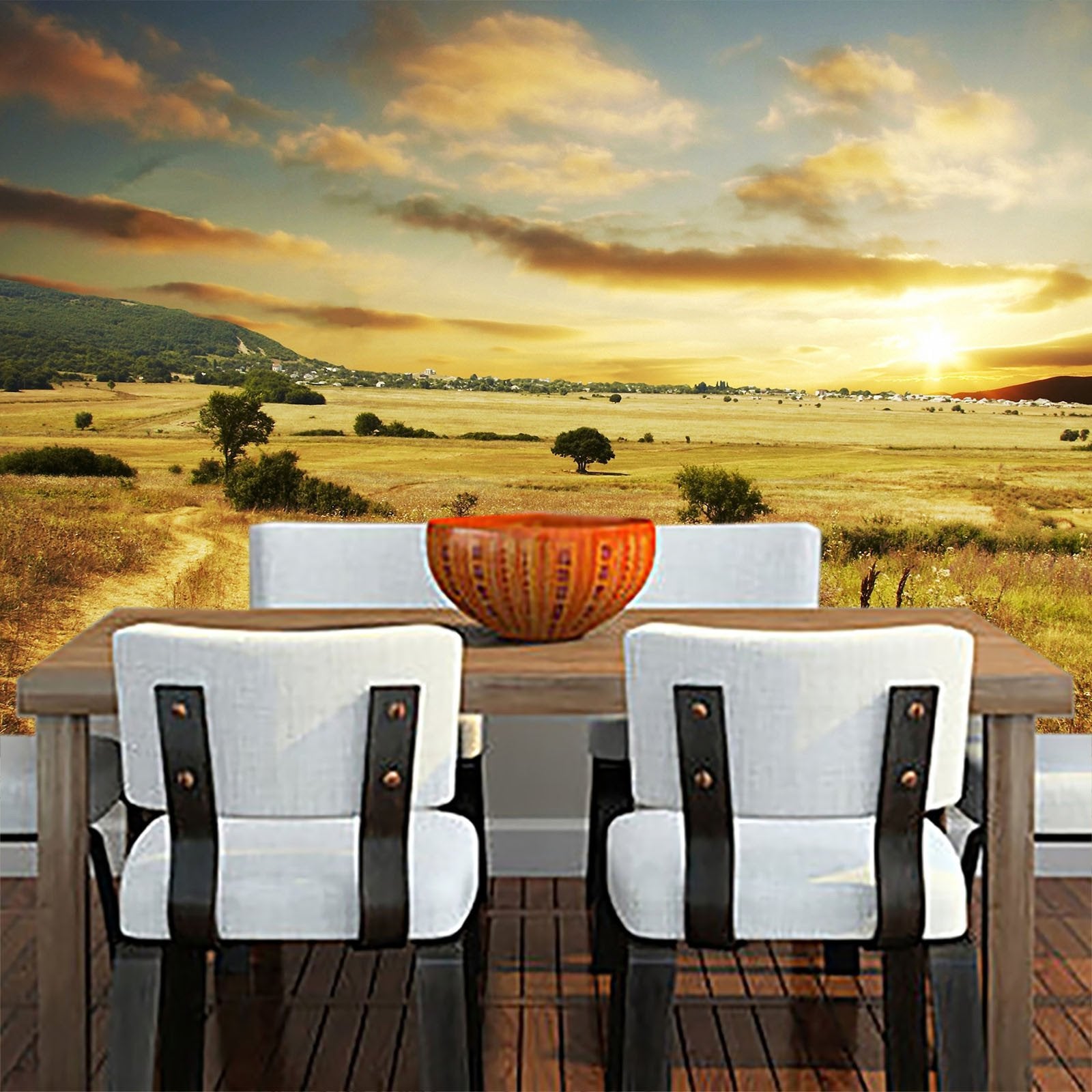 Plain Mud Road Wallpaper AJ Wallpaper 