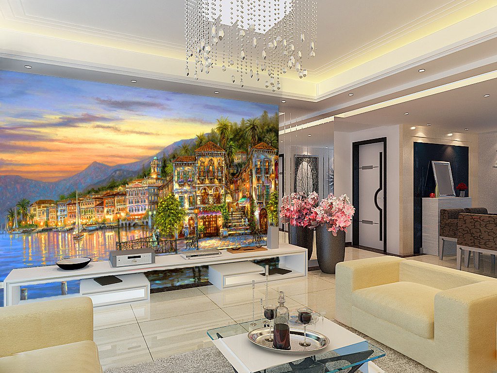 Prosperous Dock Wallpaper AJ Wallpaper 