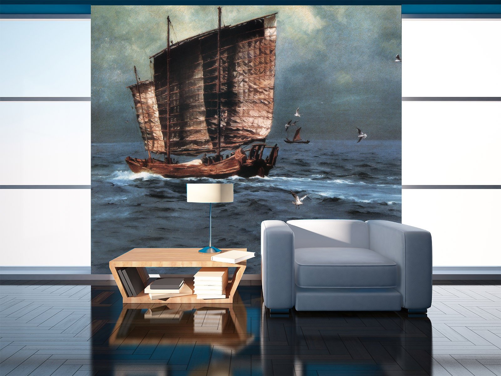 Sea Sailing Ship Wallpaper AJ Wallpaper 