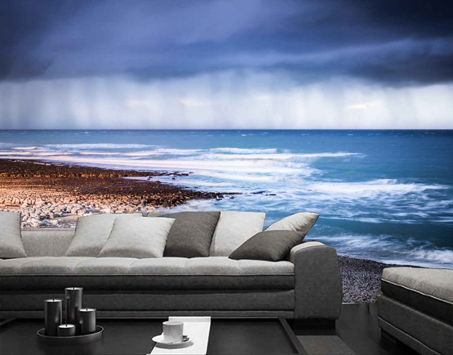 3D Ocean Beach 594 Wallpaper AJ Wallpaper 