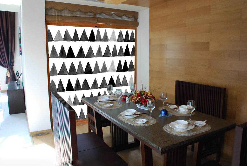 Orderly Triangles Wallpaper AJ Wallpaper 