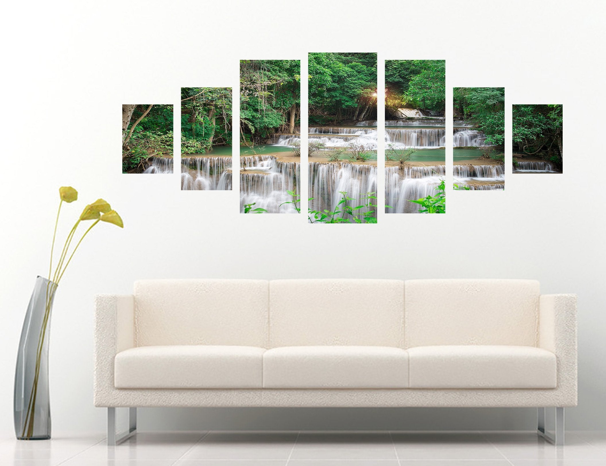 3D Nature River 150 Unframed Print Wallpaper Wallpaper AJ Wallpaper 