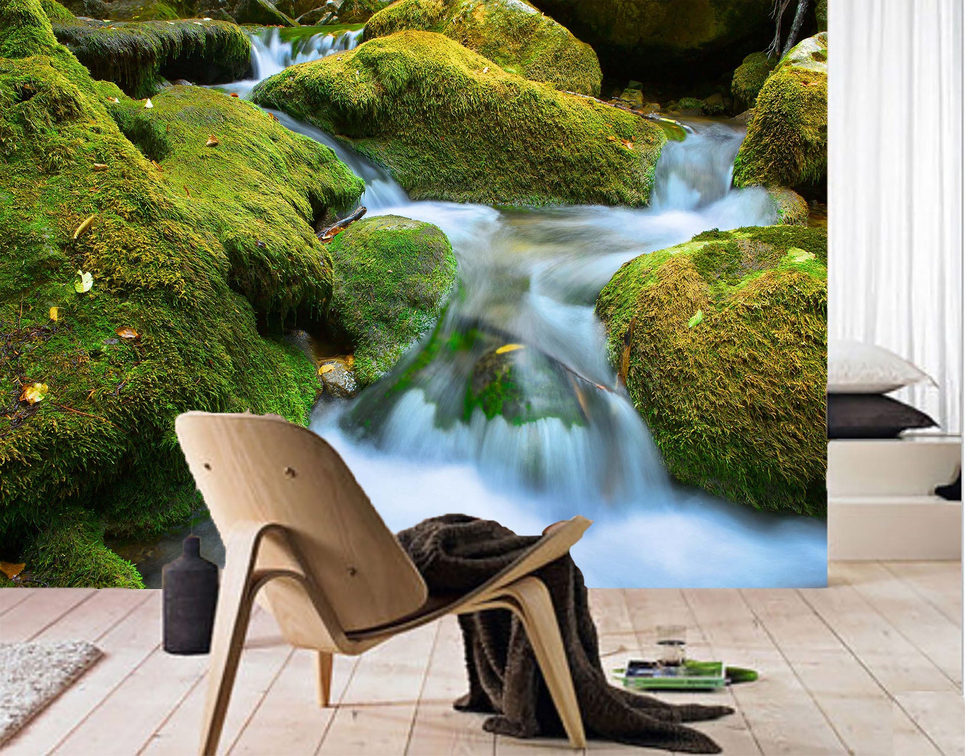 3D Waterfall 1445 Wall Murals