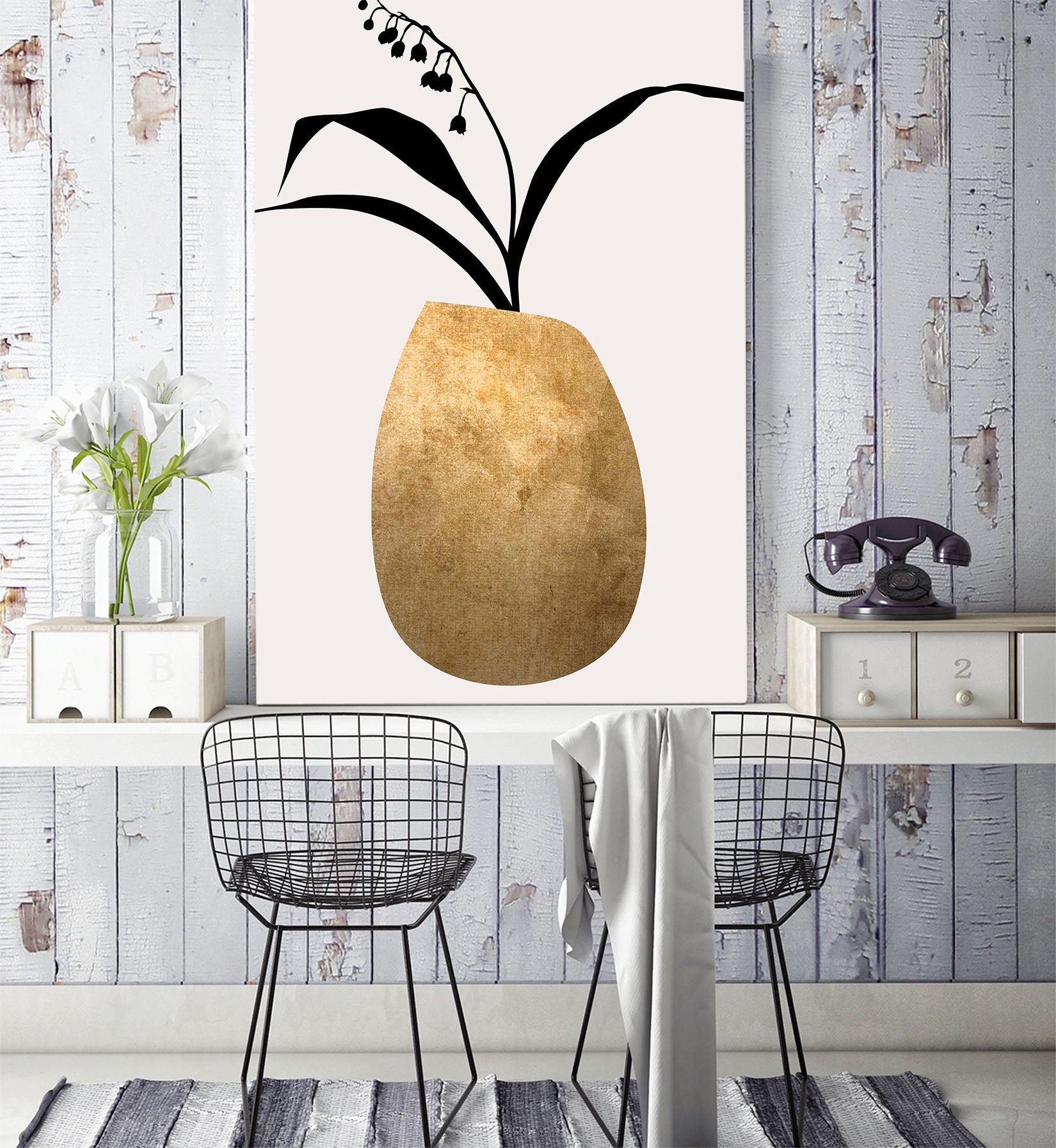 3D Plant Growth 1536 Boris Draschoff Wall Mural Wall Murals