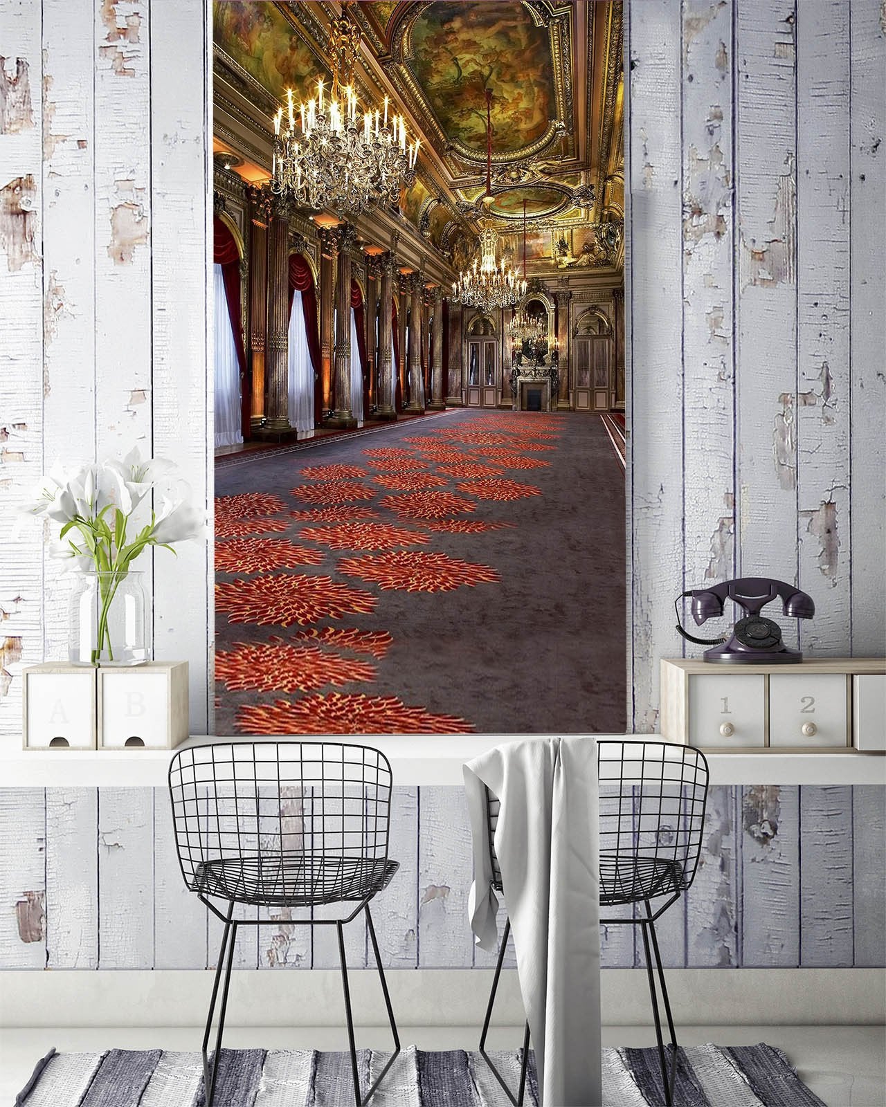 Luxurious Corridor Wallpaper AJ Wallpaper 