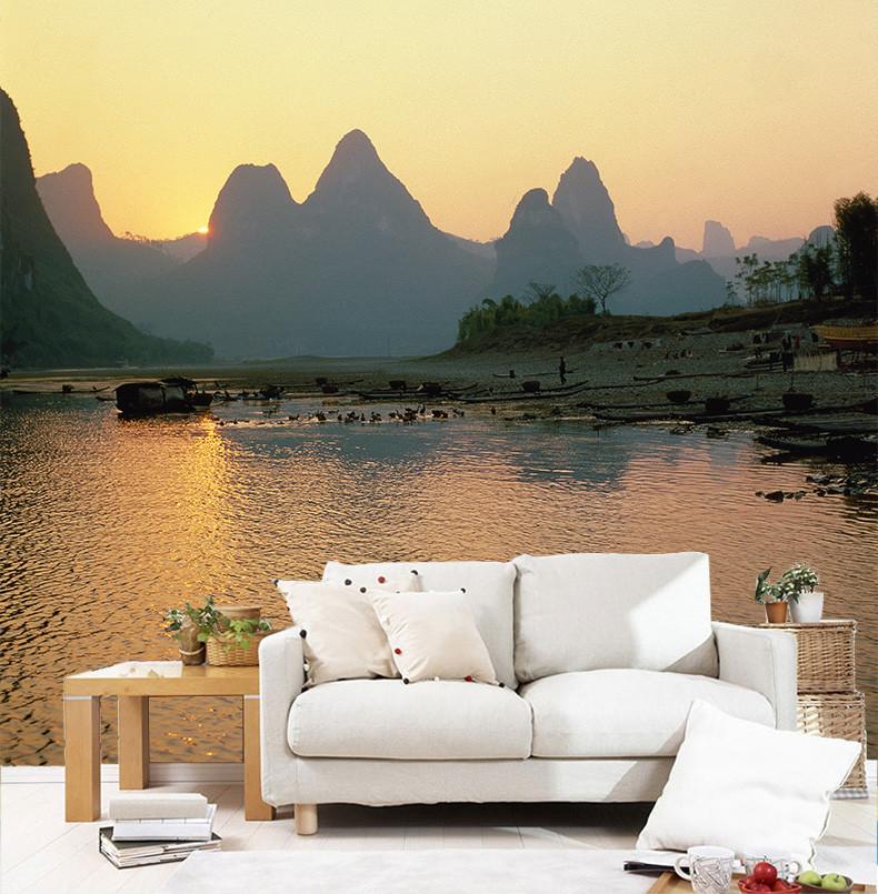 River Landscape Wallpaper AJ Wallpaper 