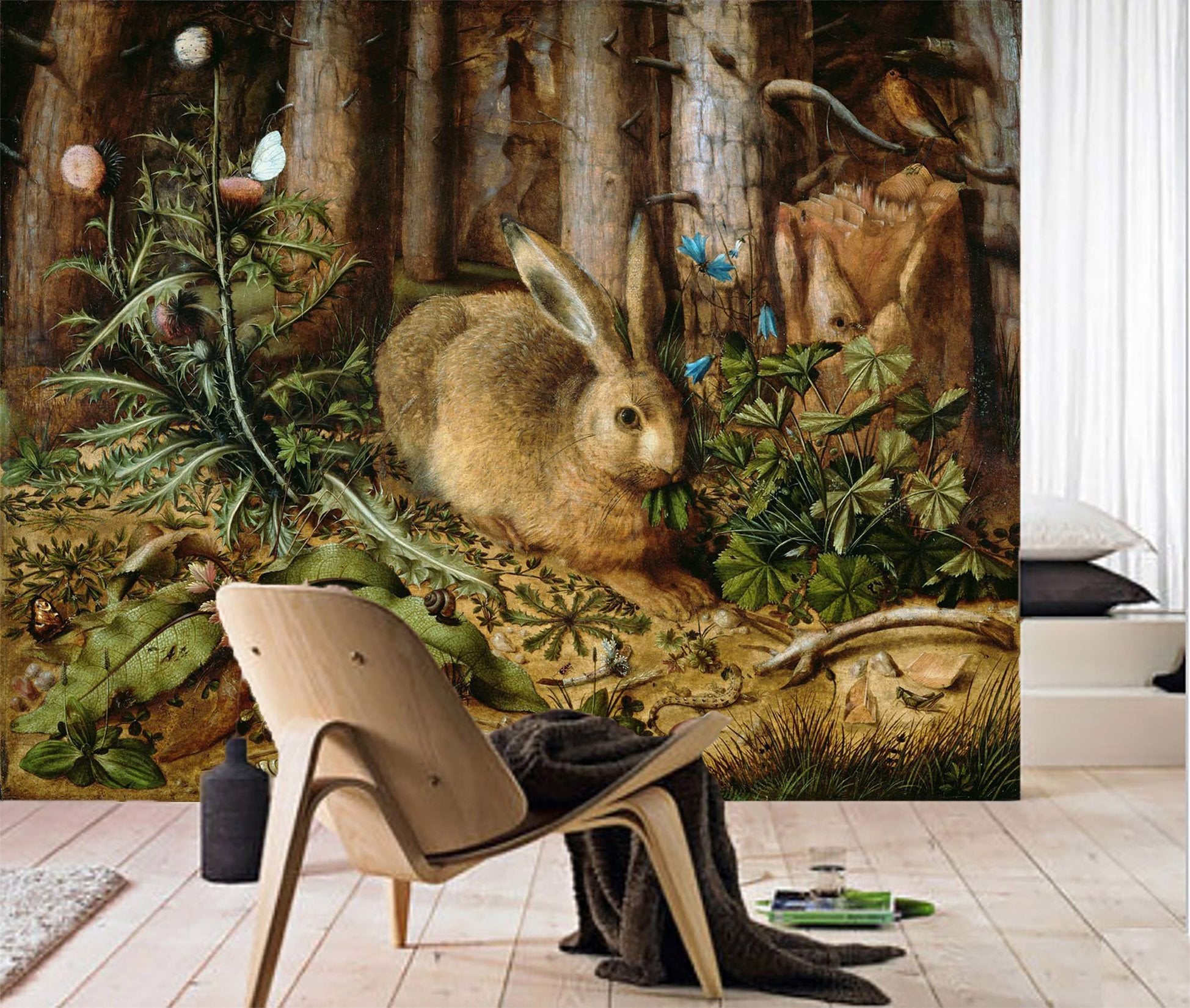 3D Rabbit Snail 779 Wallpaper AJ Wallpaper 