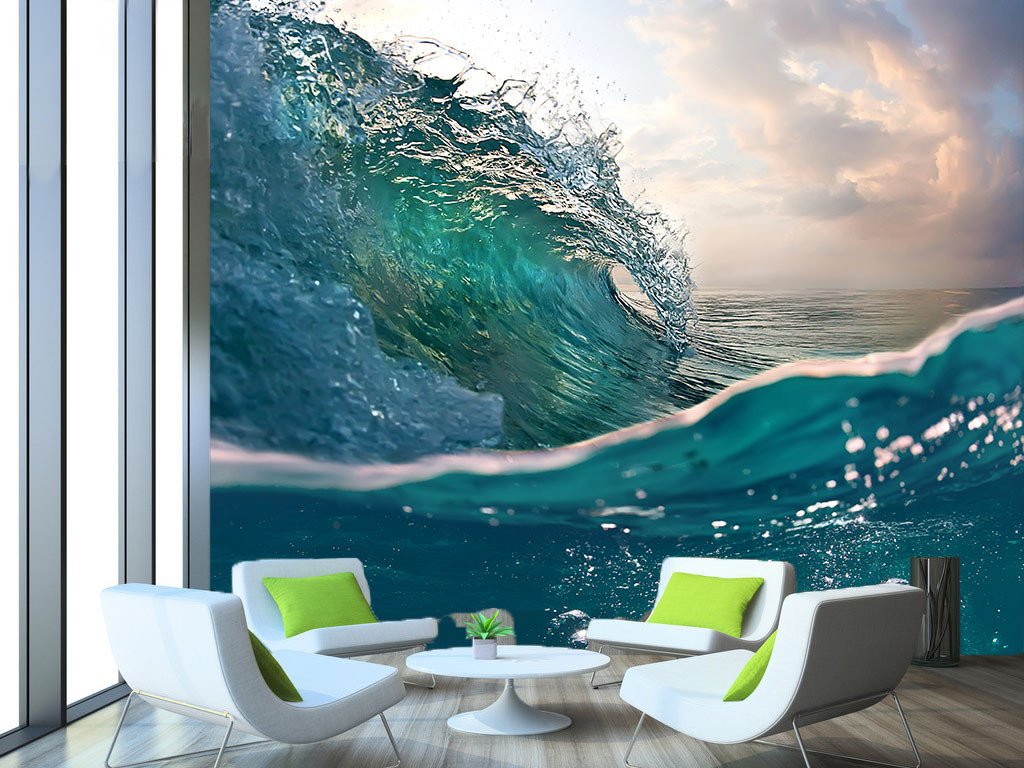 Unstable Ocean Surface Wallpaper AJ Wallpaper 