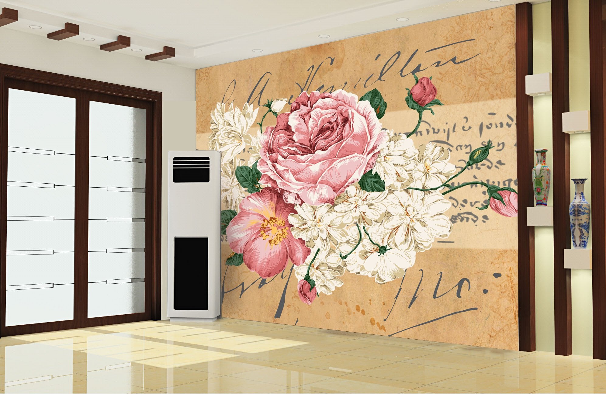 Various Flowers Wallpaper AJ Wallpaper 