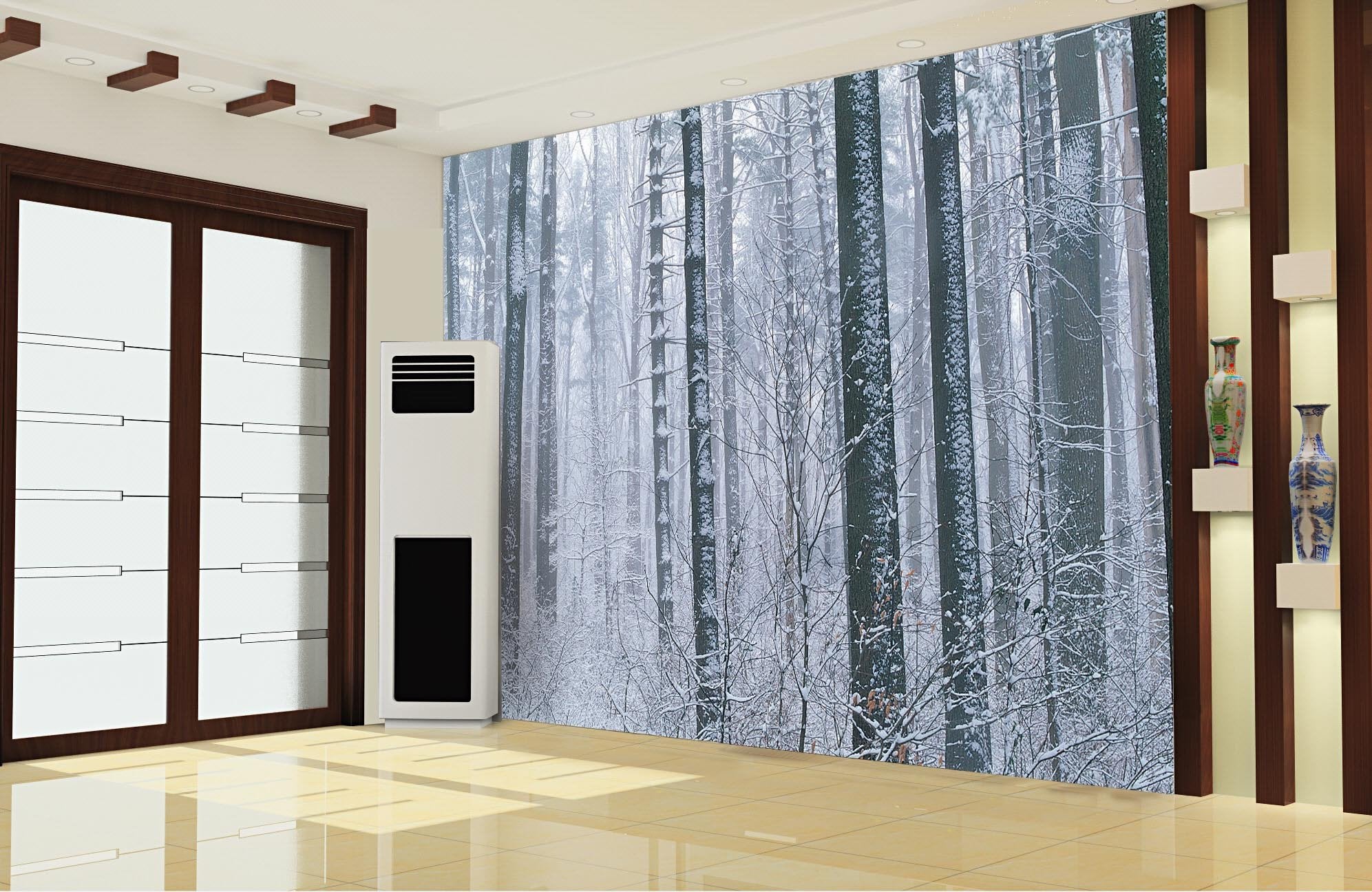 Snowy Forest 4 Wallpaper AJ Wallpaper 