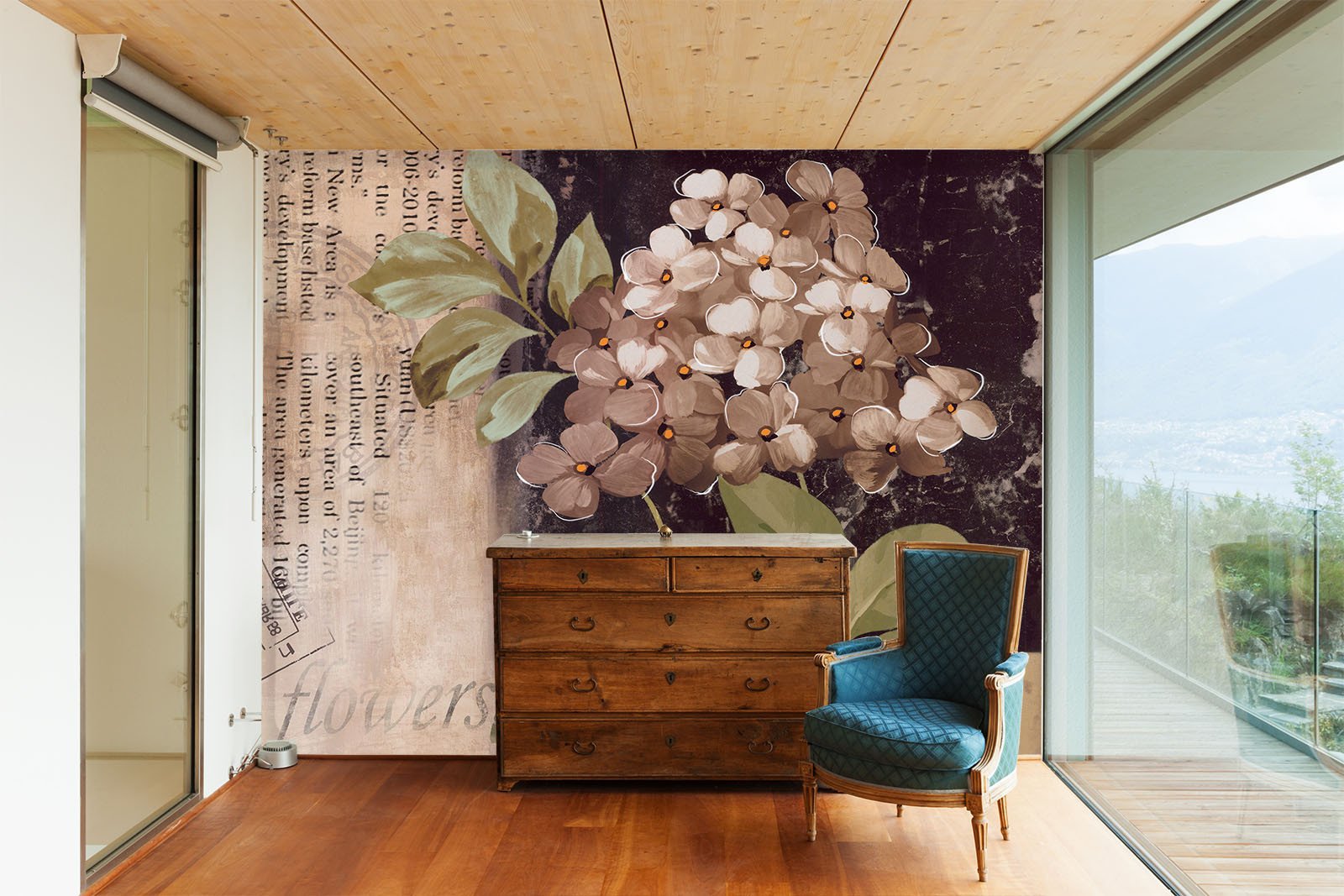 Flowering Plant Wallpaper AJ Wallpaper 