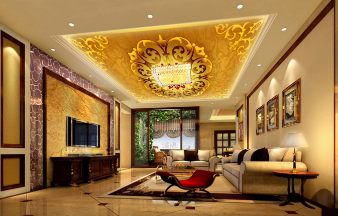 Gold Carving 177 Wallpaper AJ Wallpaper 