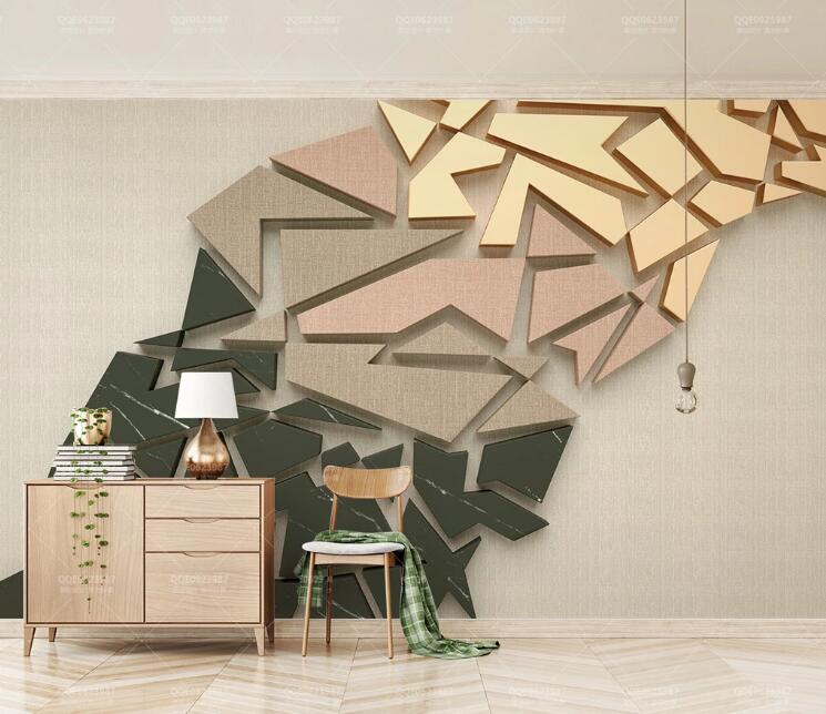 3D Geometric Figure WC119 Wall Murals