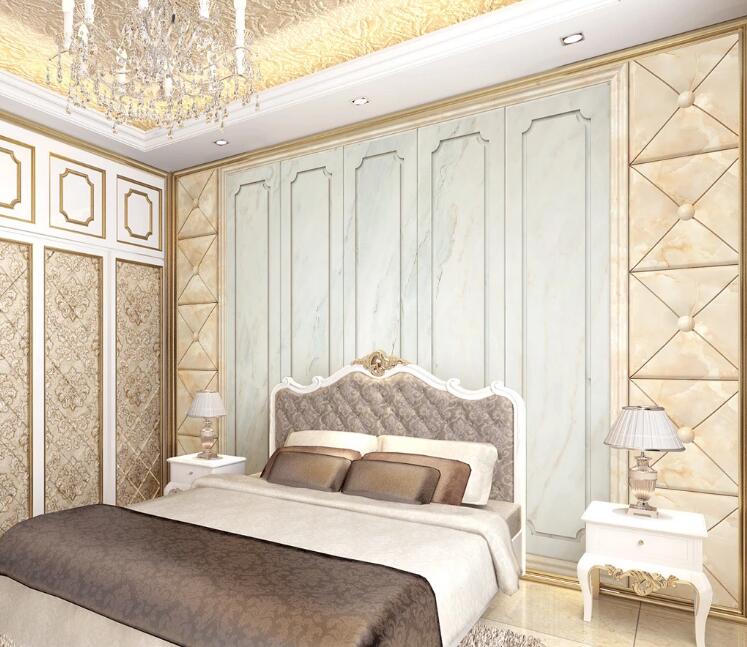 3D Simple White WC168 Wall Murals