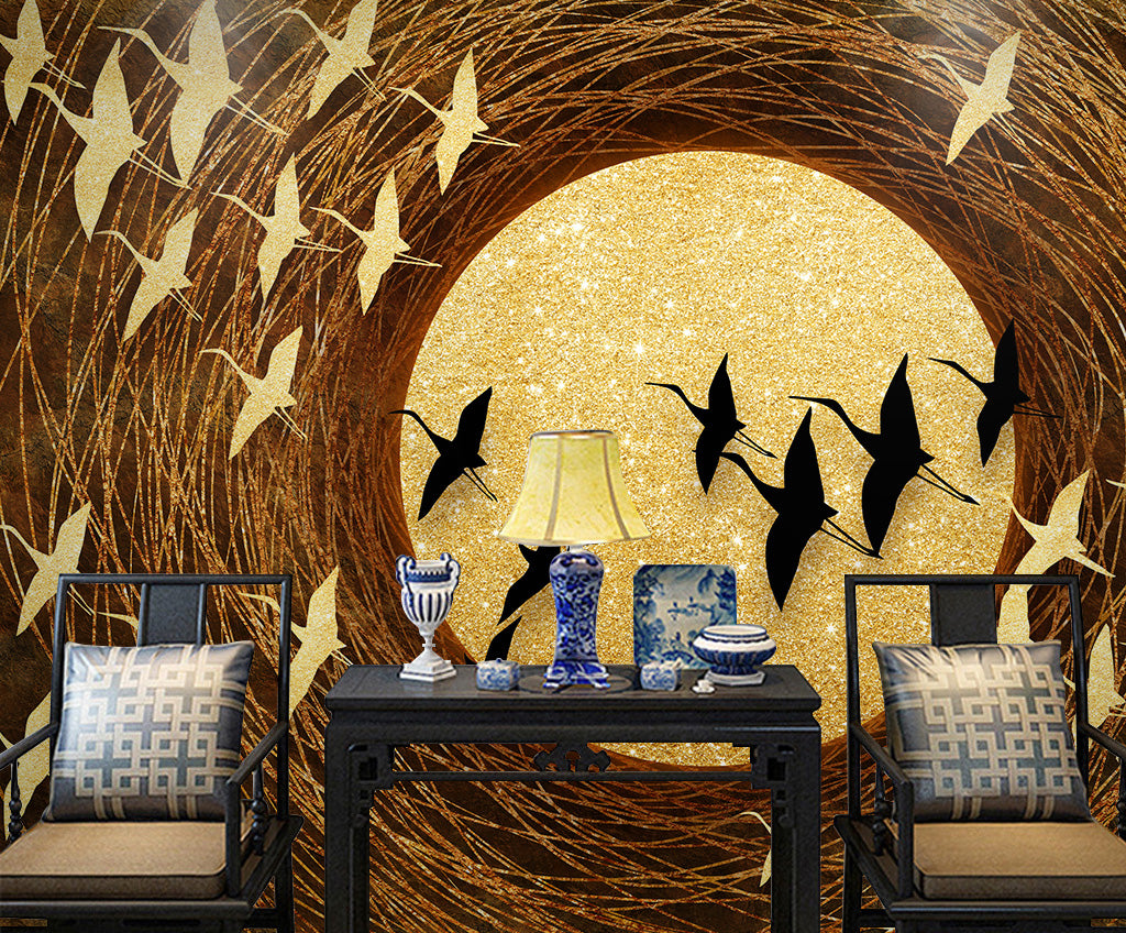 3D Bird Flying WG240 Wall Murals