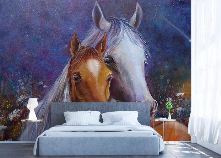 3D Horses WG53 Wall Murals Wallpaper AJ Wallpaper 2 