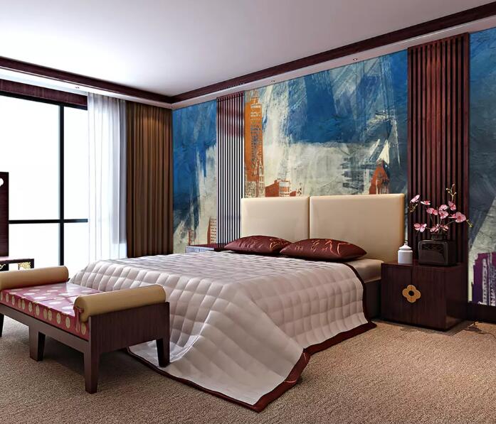 3D Pattern Building WG1140 Wall Murals