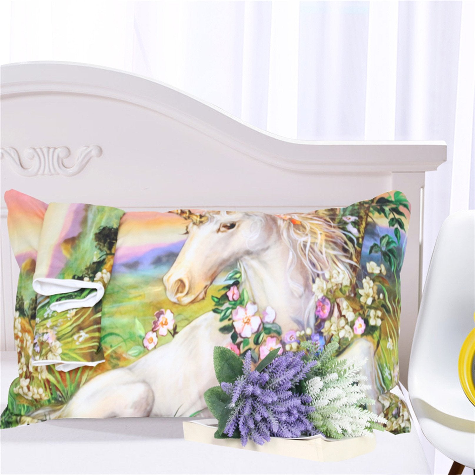 3D Oil Painting Unicorn 220 Bed Pillowcases Quilt Wallpaper AJ Wallpaper 