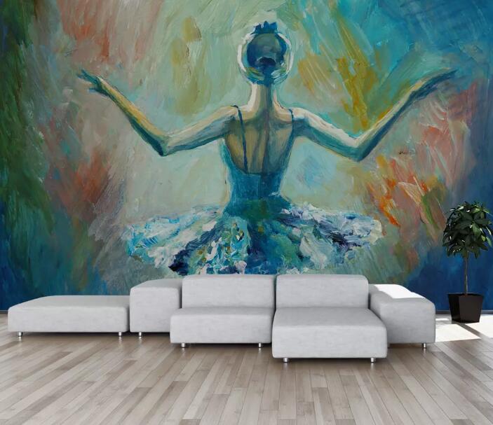 3D Elegant Woman WG986 Wall Murals