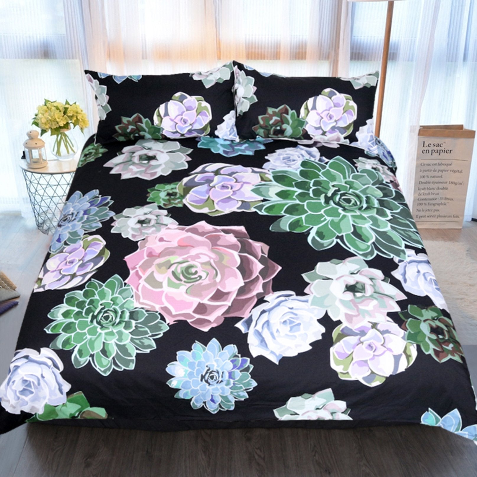 3D Succulent Plants 135 Bed Pillowcases Quilt Wallpaper AJ Wallpaper 