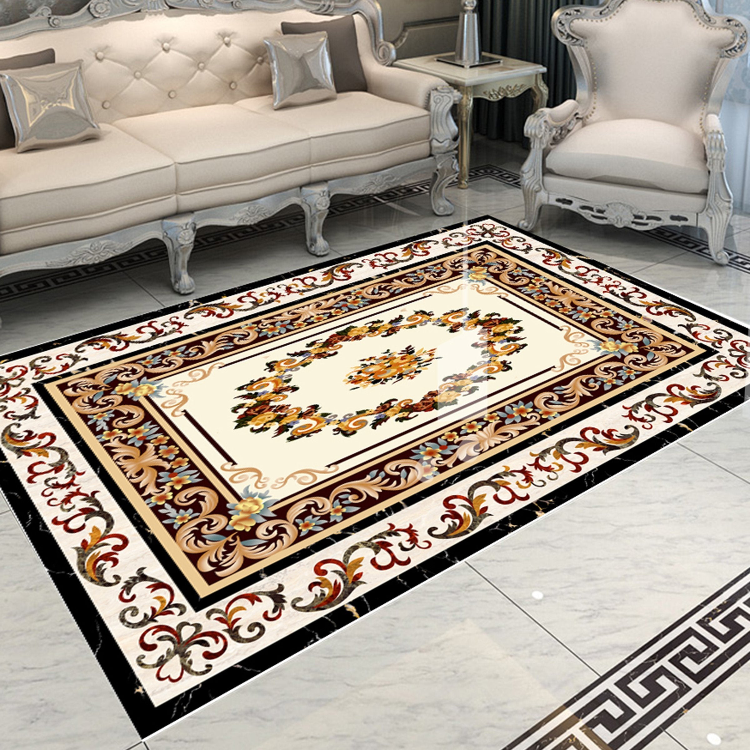 3D Color Pattern WG709 Floor Mural Wallpaper AJ Wallpaper 2 