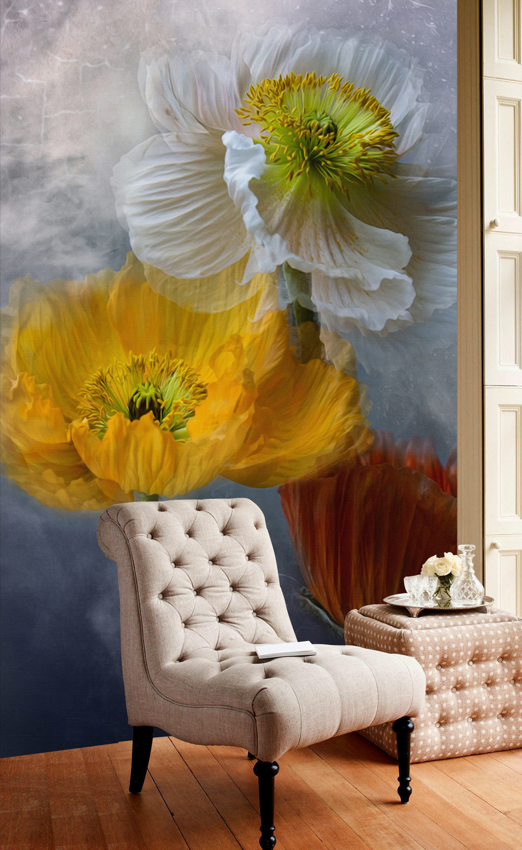 3D Beautiful Daisy WG103 Wall Murals