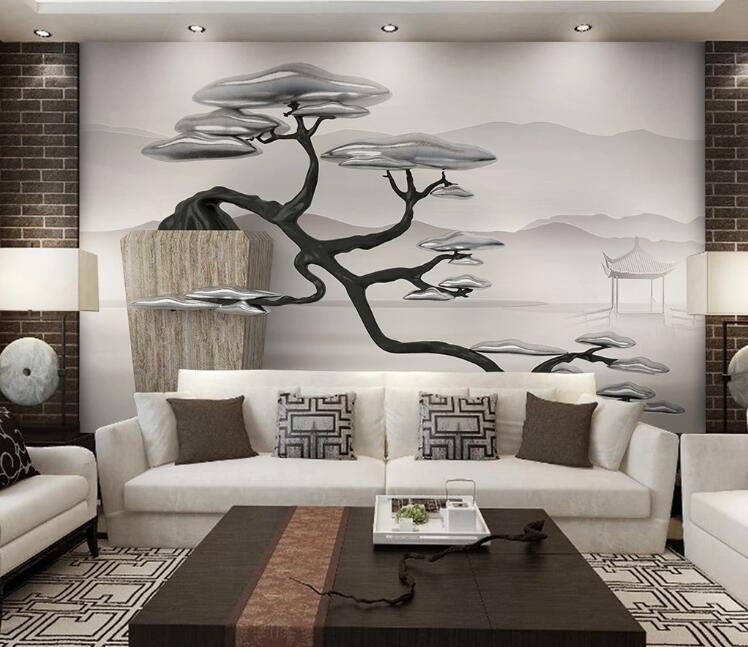 3D Sketch Tree WC228 Wall Murals