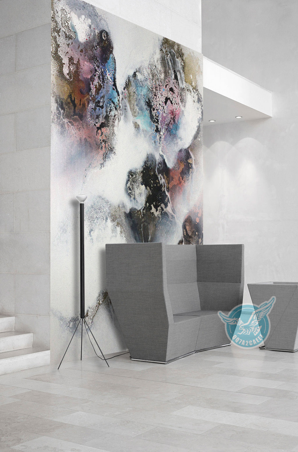 3D Stone Pattern WG026 Wall Murals