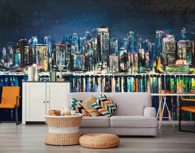 3D Night Lights WG80 Wall Murals Wallpaper AJ Wallpaper 2 