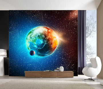 Sun Earth Moon System 2 Wallpaper AJ Wallpaper 