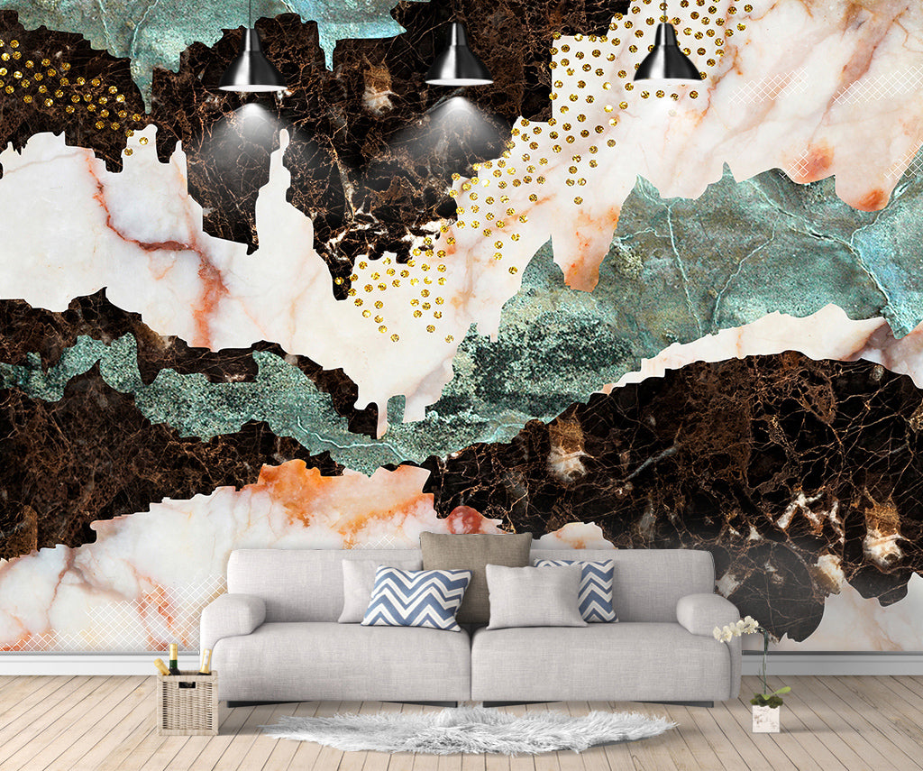 3D Stone Crack WG214 Wall Murals