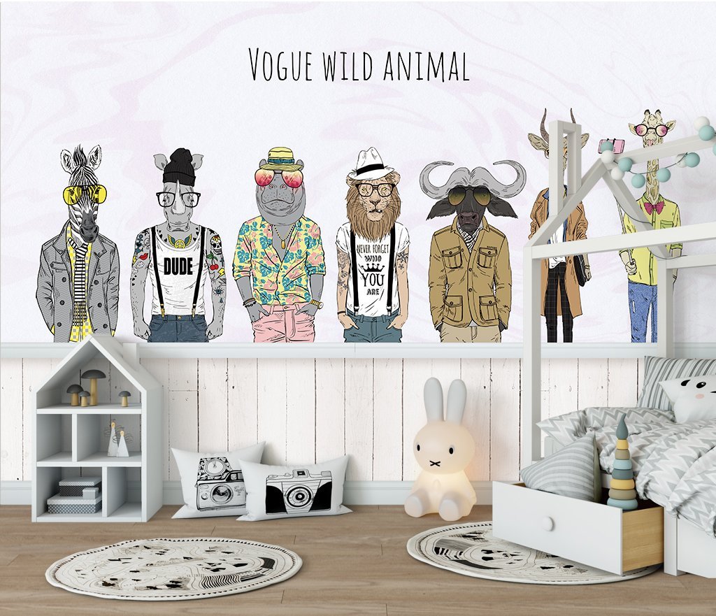 3D Animal 352 Wall Murals Wallpaper AJ Wallpaper 2 