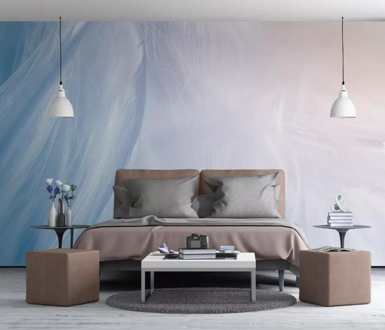 3D Supple Feather WG1013 Wall Murals