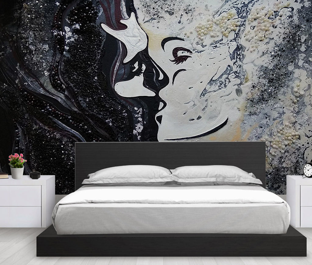 3D Graffiti Eyes WG387 Wall Murals