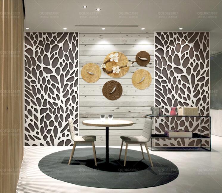 3D Wooden Pattern WC185 Wall Murals