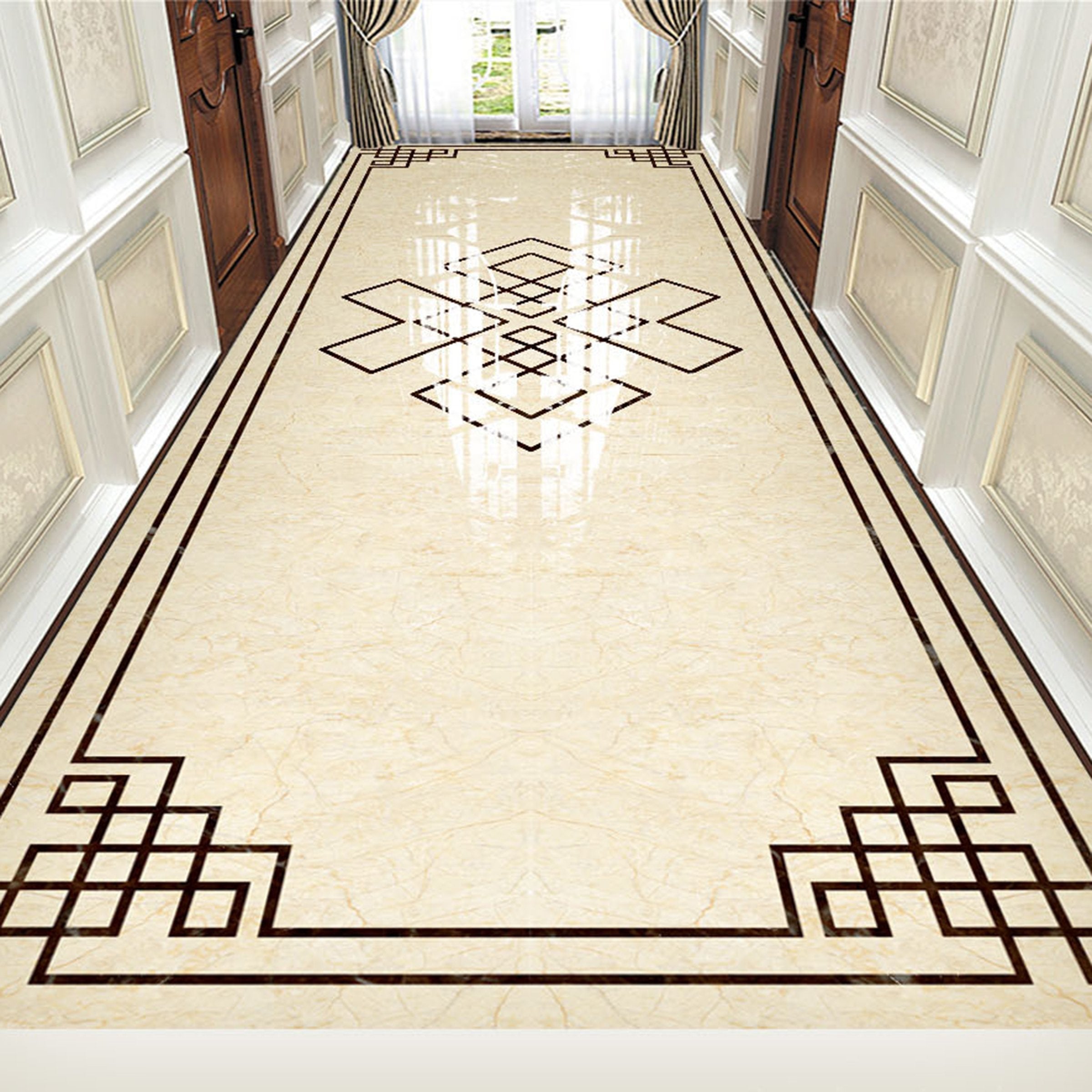 3D Geometric Pattern WG754 Floor Mural Wallpaper AJ Wallpaper 2 