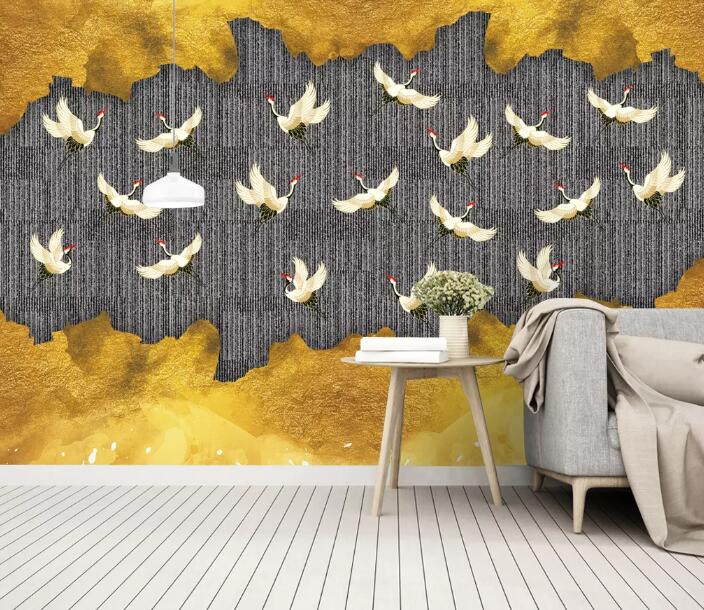 3D Flying Bird WG03 Wall Murals Wallpaper AJ Wallpaper 2 