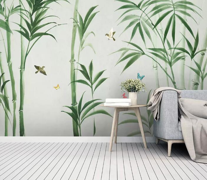 3D Bamboo Forest WG18 Wall Murals Wallpaper AJ Wallpaper 2 