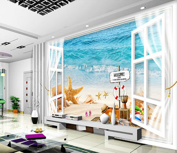 3D Starfish Sea 377 Wallpaper AJ Wallpaper 