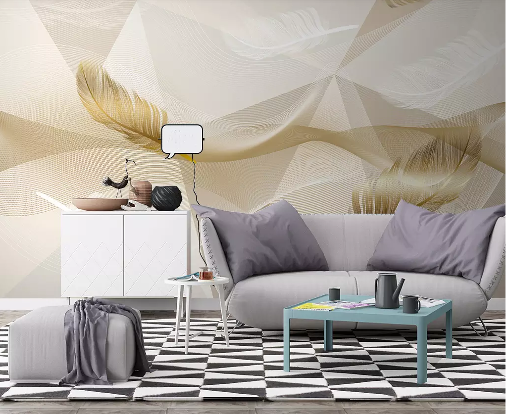 3D Soft Feather 296 Wallpaper AJ Wallpaper 2 