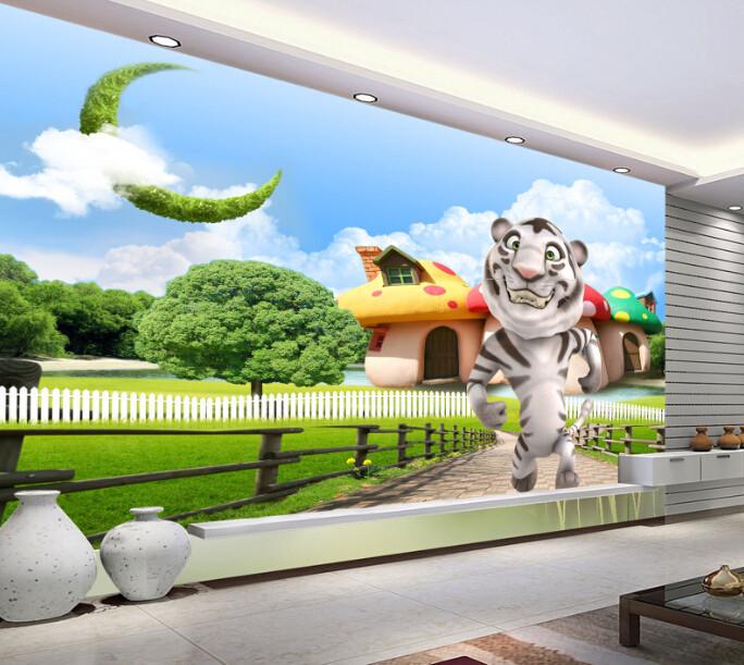 3D Lovely Tigers Wallpaper AJ Wallpaper 1 