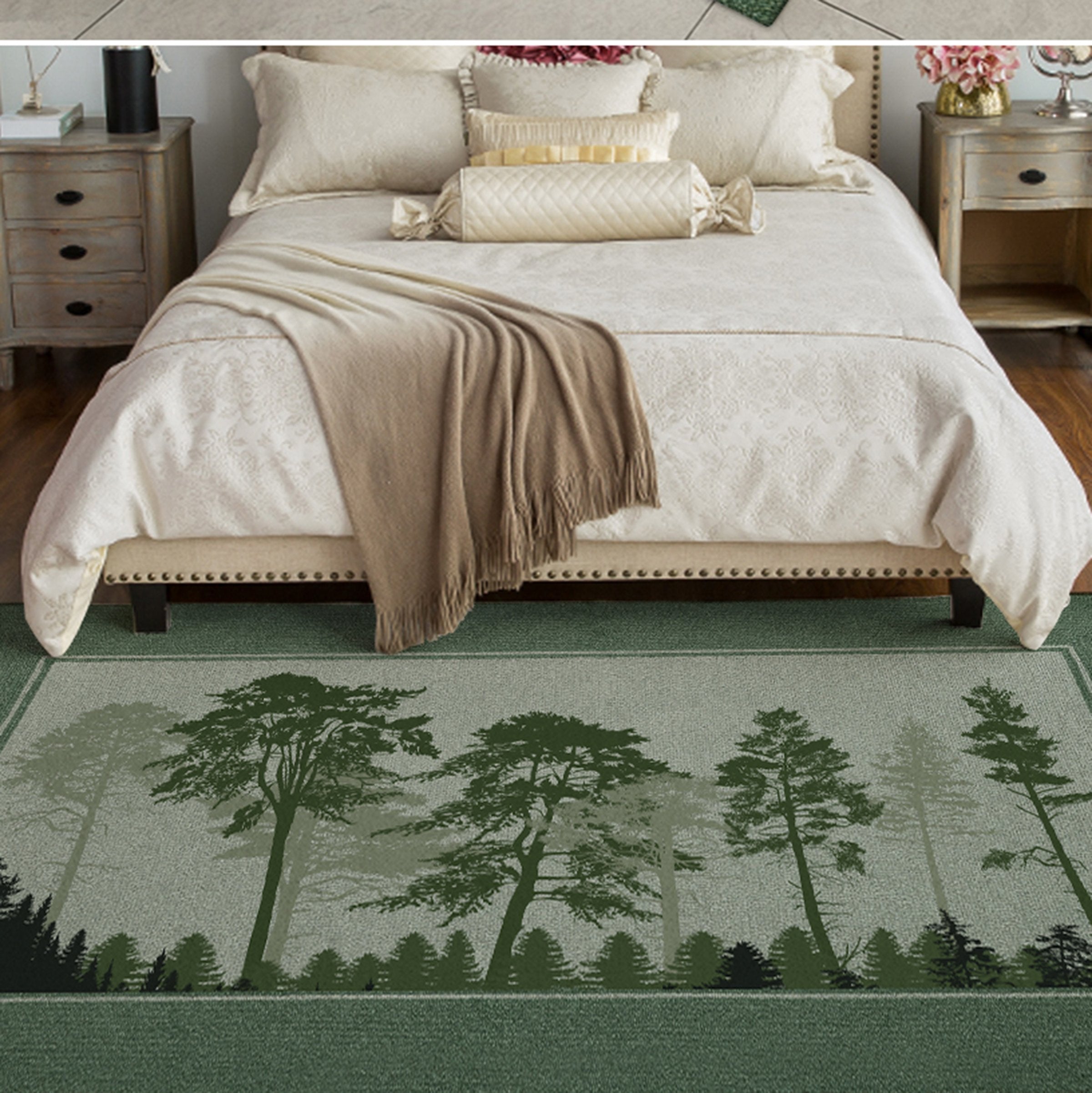 3D Forest WG461 Non Slip Rug Mat Mat AJ Creativity Home 