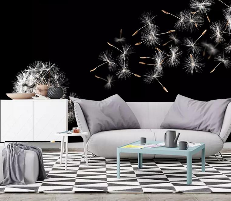 3D Dandelion WG38 Wall Murals Wallpaper AJ Wallpaper 2 