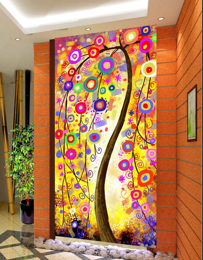 3D Colorful Circle WG130 Wall Murals