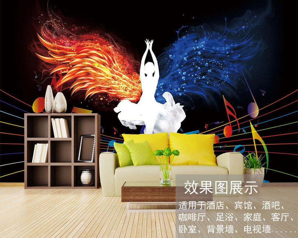 3D Beauty Wings 304 Wall Murals Wallpaper AJ Wallpaper 2 