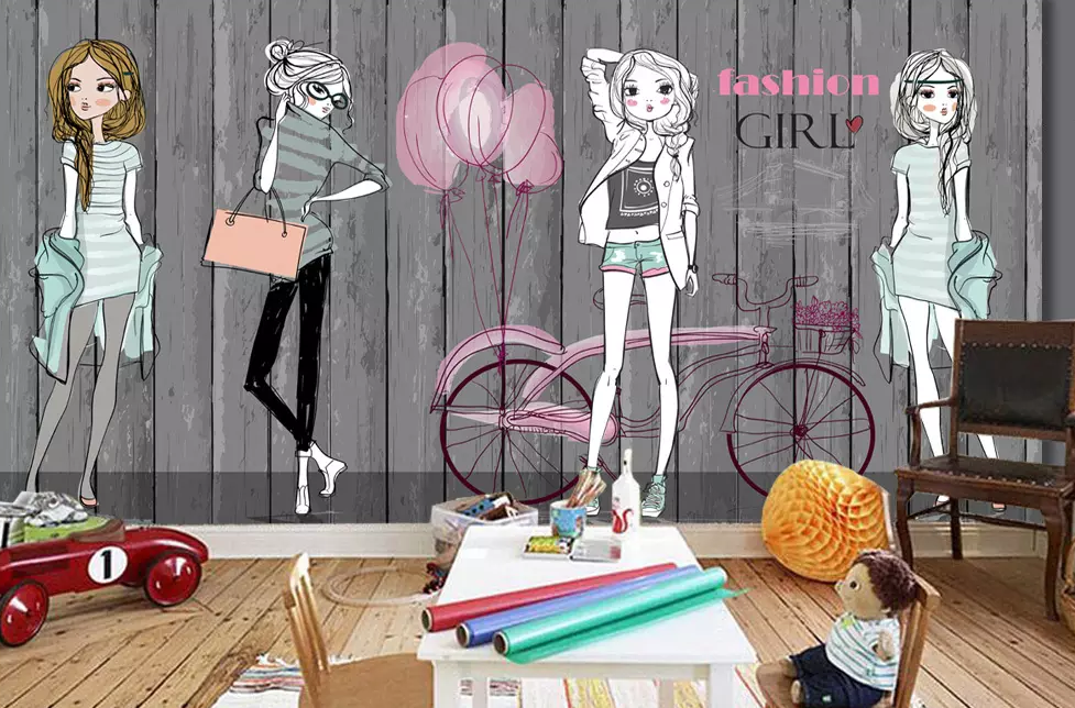 3D Bicycle Girl 97 Wallpaper AJ Wallpaper 2 