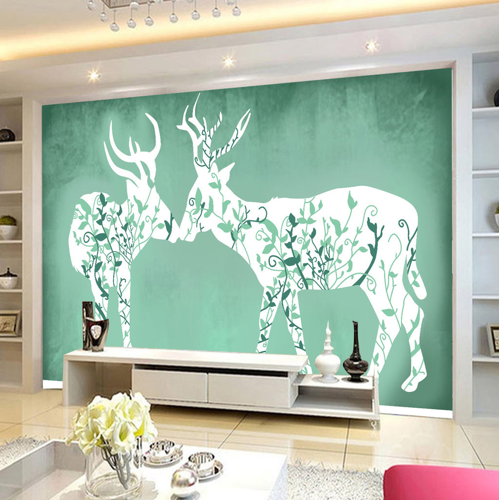 3D Invisible Deer WG171 Wall Murals