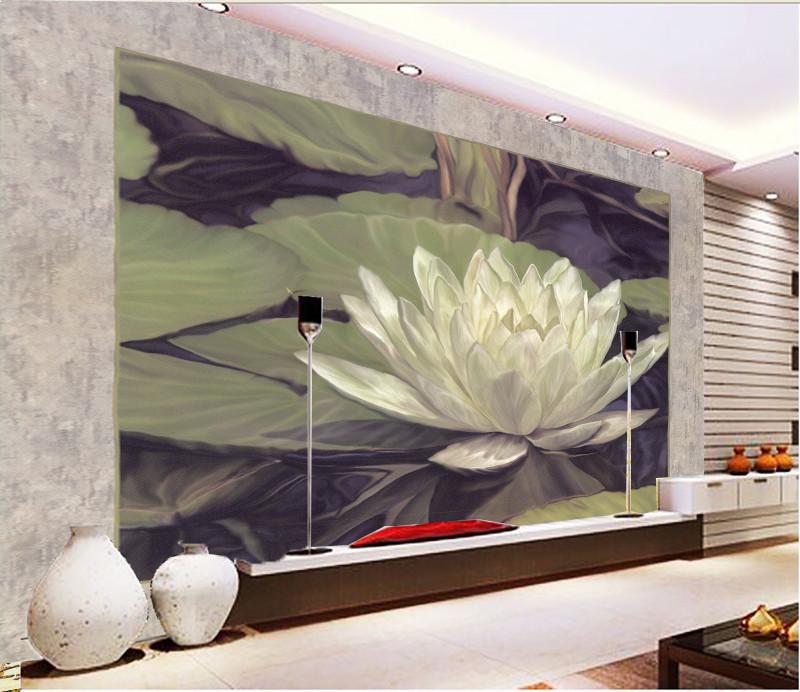 Blooming Lotus Wallpaper AJ Wallpaper 